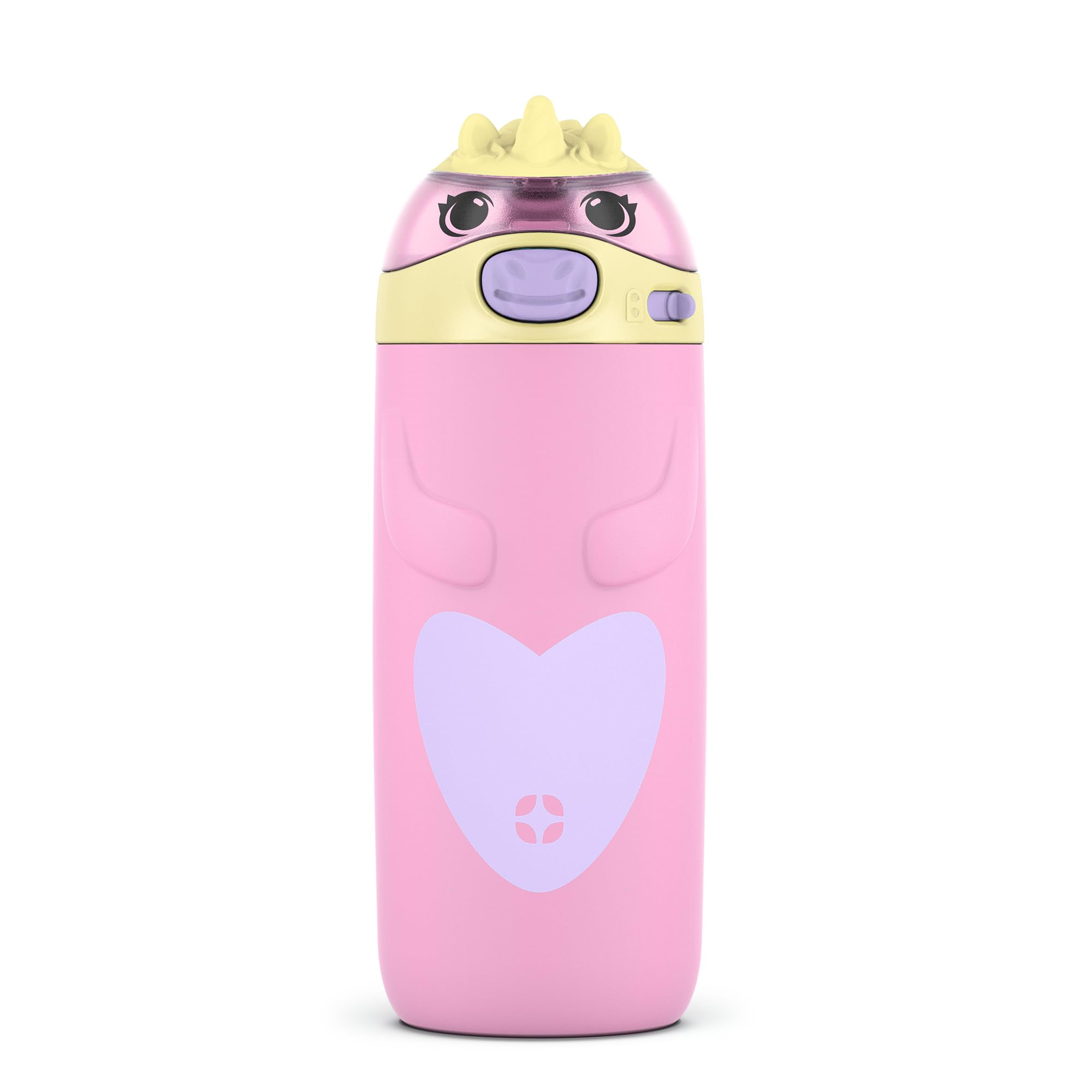 Botella De Agua Ello Ellies Con Aislamiento Al Vacío, 350 Ml, Diseño De Unicornio Para Niños - Venta Internacional.