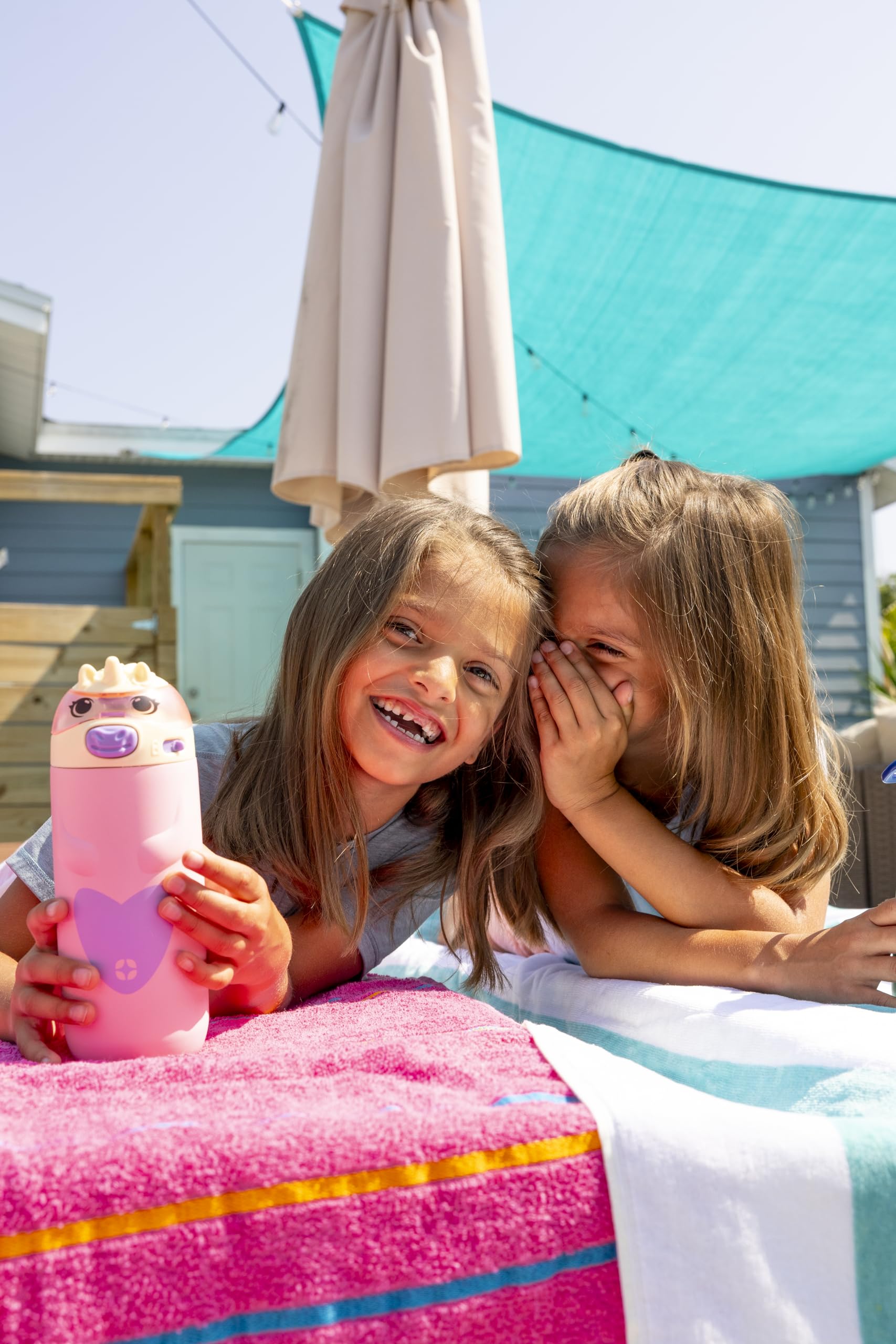 Foto 3 pulgar | Botella De Agua Ello Ellies Con Aislamiento Al Vacío, 350 Ml, Diseño De Unicornio Para Niños - Venta Internacional.