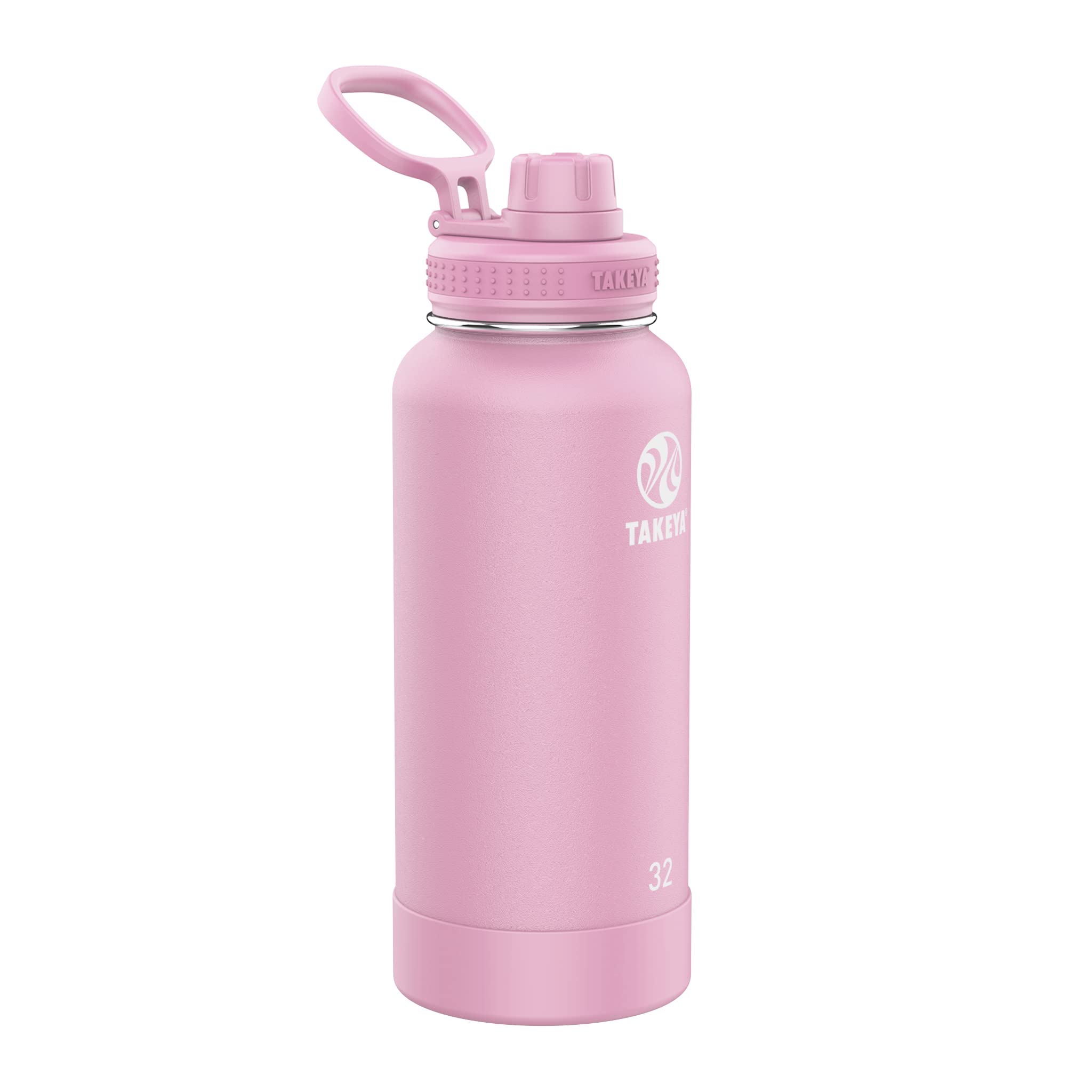 Foto 2 pulgar | Botella De Agua Takeya Actives Con Aislamiento Al Vacío De 950 Ml, Color Rosa - Venta Internacional.