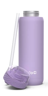 Foto 4 | Botella De Agua Ello Cooper, 650 Ml, Acero Inoxidable, Color Lila - Venta Internacional.