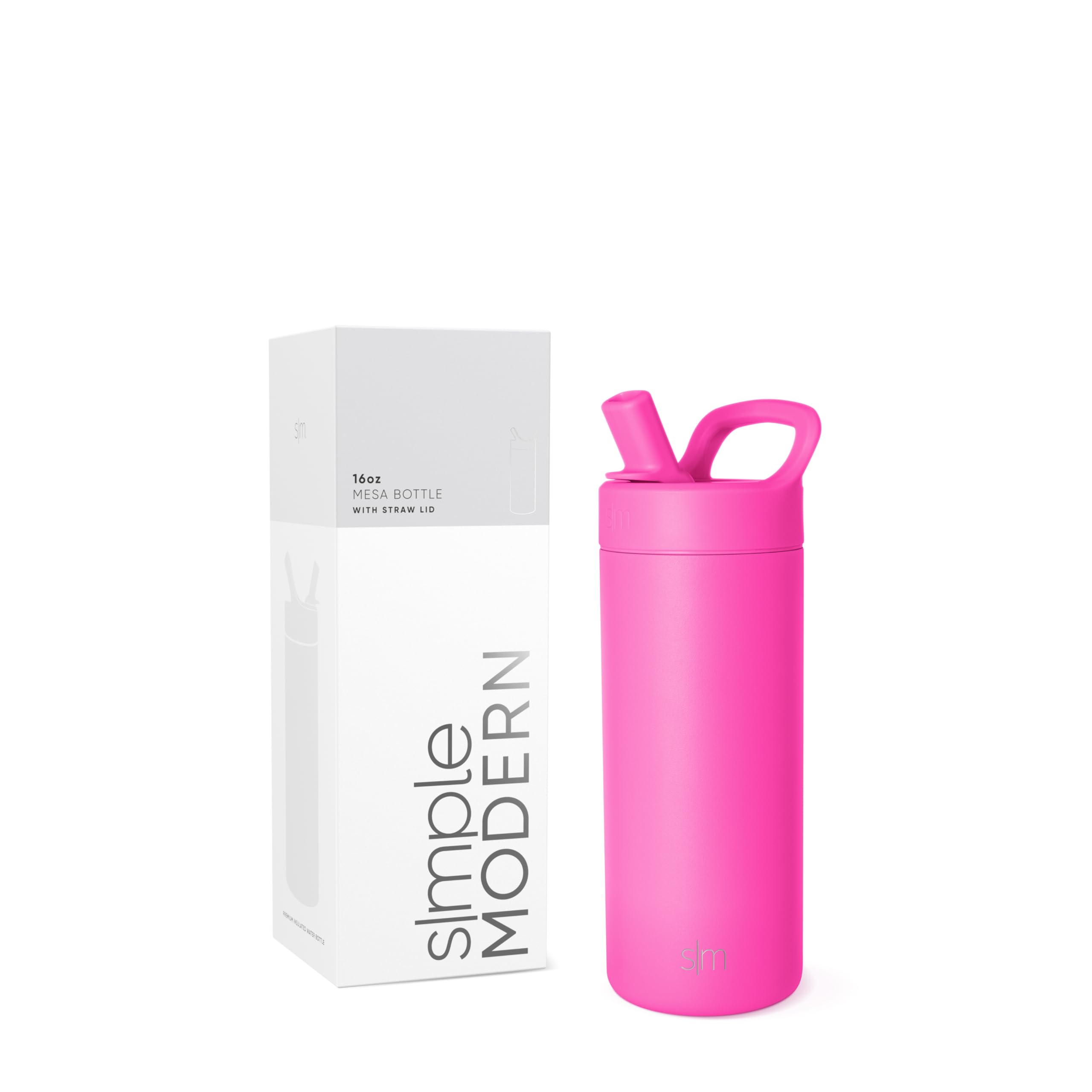 Foto 2 pulgar | Botella De Agua Simple Moderna Para Niños Con Aislamiento De 470 Ml De Acero Inoxidable - Venta Internacional.