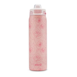 Foto 1 | Botella De Agua Ello Pop & Fill De Acero Inoxidable Con Forma De Rosas De 650 Ml - Venta Internacional.