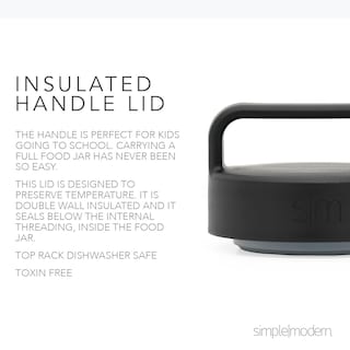 Foto 3 | Tarro De Comida Thermos Simple Modern Provision De Acero Inoxidable De 350 Ml - Venta Internacional.