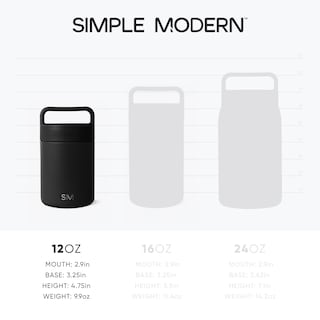 Foto 4 | Tarro De Comida Thermos Simple Modern Provision De Acero Inoxidable De 350 Ml - Venta Internacional.