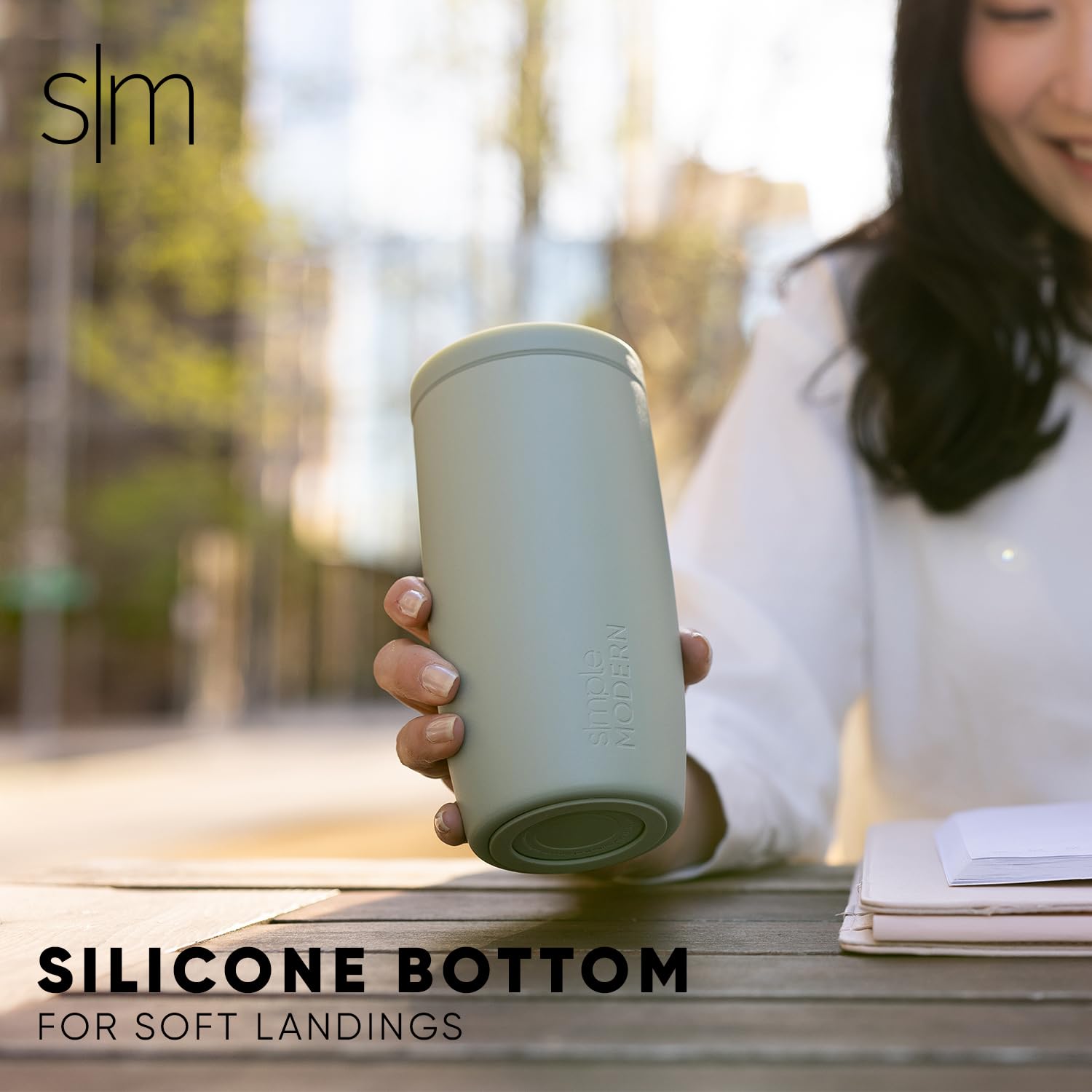 Foto 5 pulgar | Taza De Café De Viaje, Simple Y Moderna, Voyager, Tapa 360°, 12 Oz - Venta Internacional.