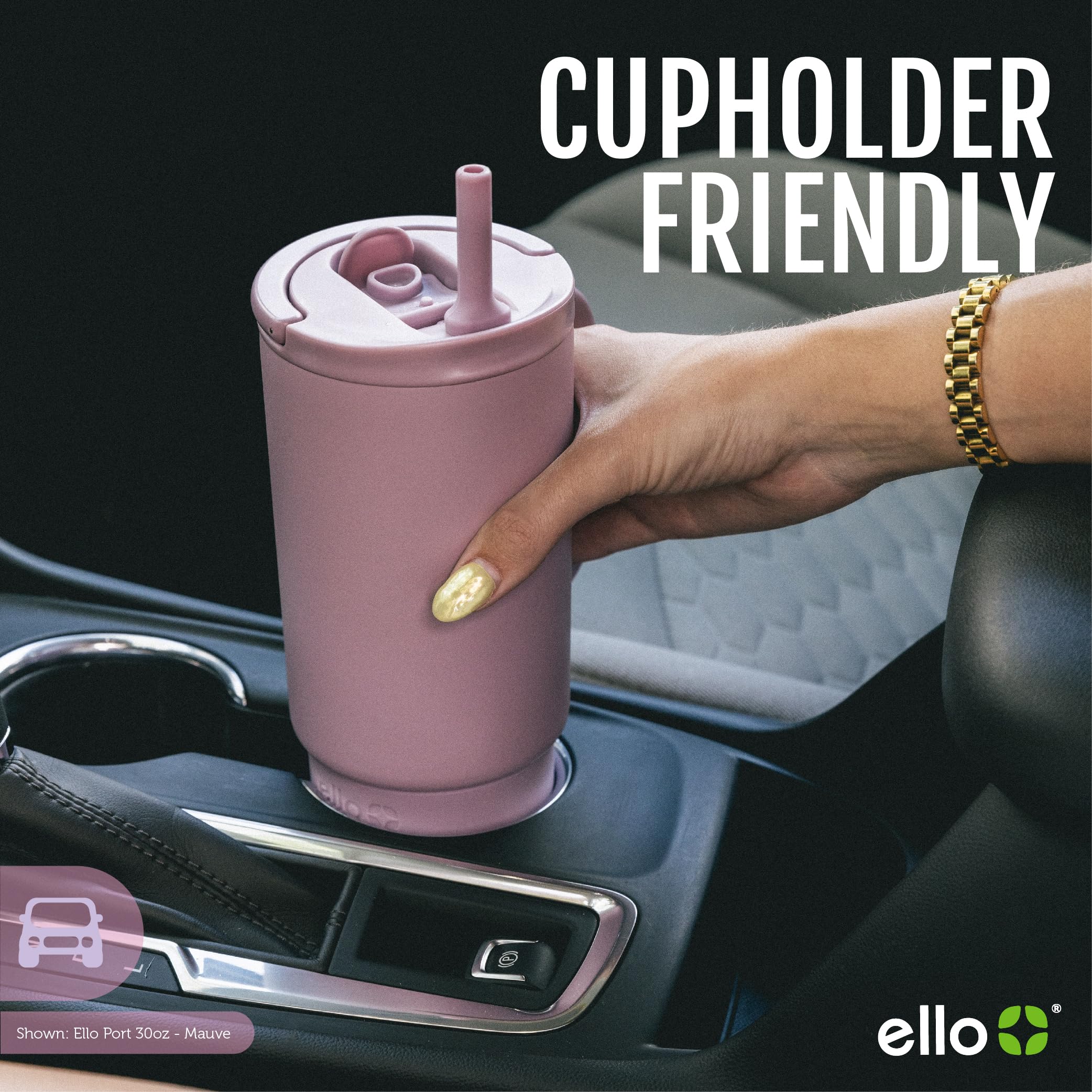 Foto 7 pulgar | Vaso Ello Port, 900 Ml, Aislado Al Vacío, De Acero Inoxidable, Color Lila - Venta Internacional.