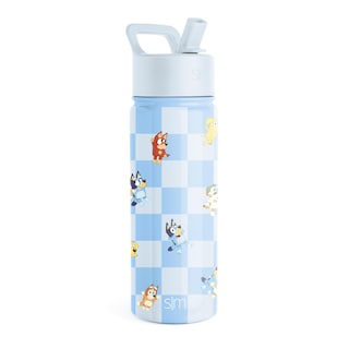 Foto 1 | Botella De Agua Simple Modern Bluey Kids Straw De 500 Ml Con Aislamiento - Venta Internacional.