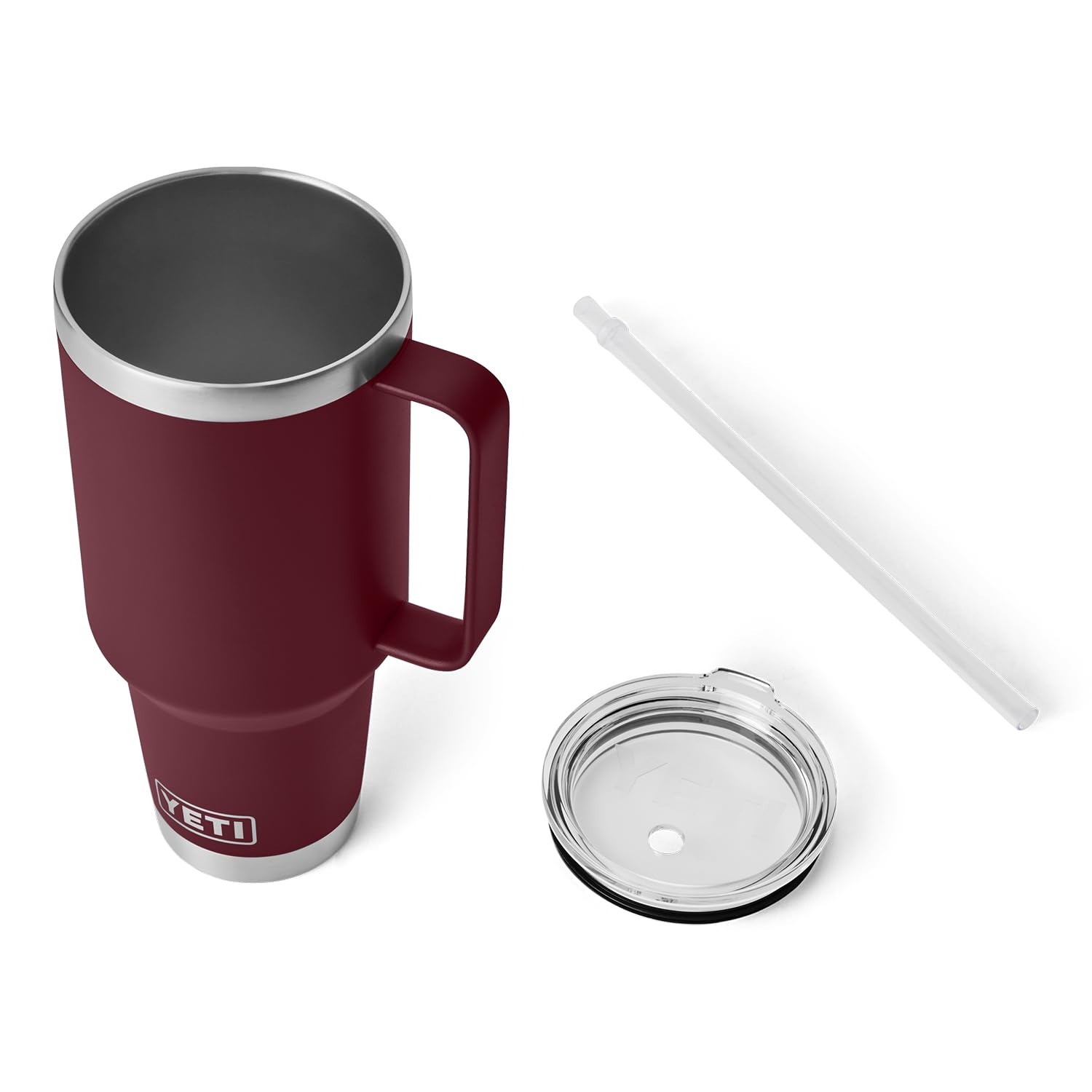 Foto 6 pulgar | Taza Yeti Rambler De 1,25 Litros Con Tapa De Pajita Con Aislamiento Al Vacío, Color Rojo - Venta Internacional.