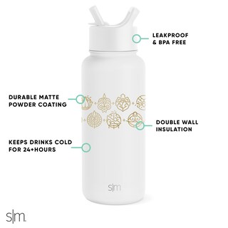 Foto 2 | Botella De Agua Simple Y Moderna Con Diseño De Princesa Disney, 950 Ml, Acero Inoxidable - Venta Internacional.