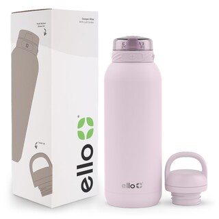Foto 1 | Botella De Agua Ello Cooper 1.2l De Acero Inoxidable Y Cachemir Rosa - Venta Internacional.