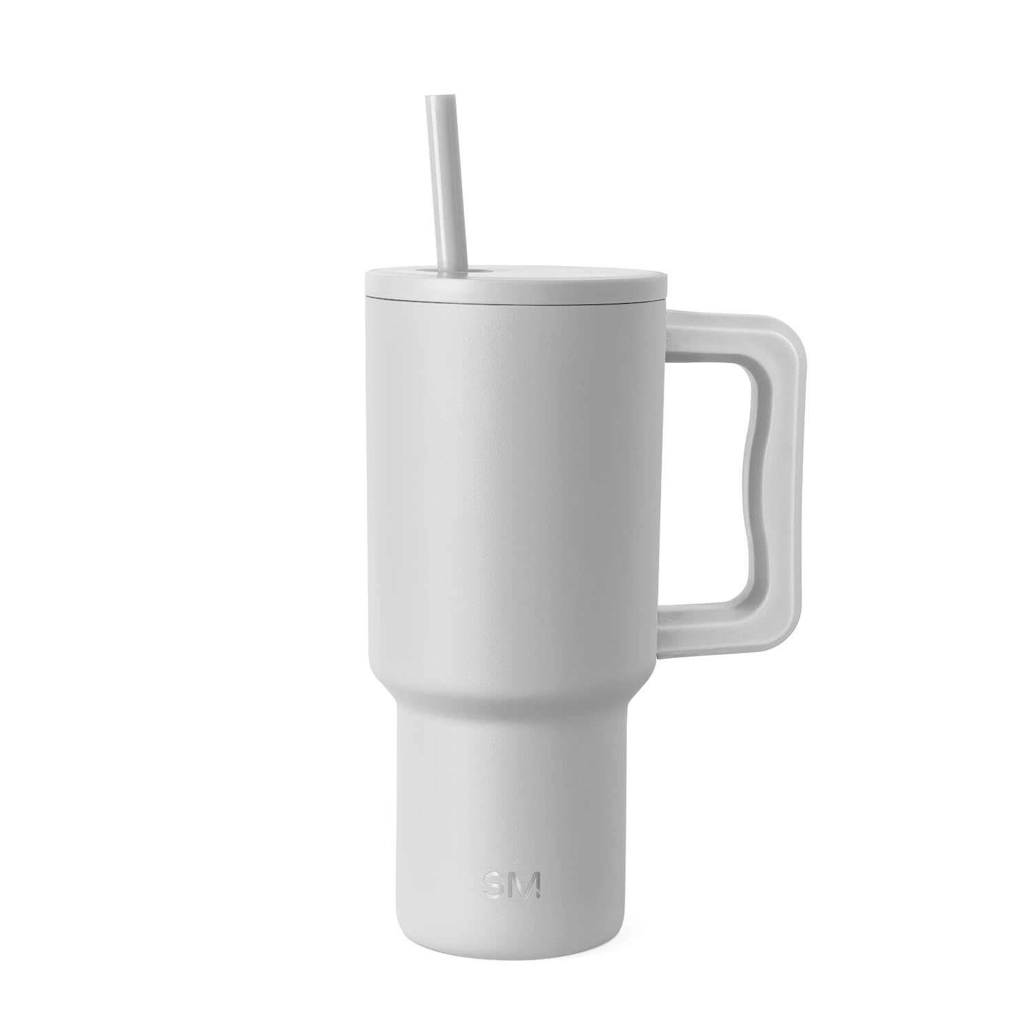 Vaso Simple Modern Trek De 900 Ml Con Asa Y Tapa Con Pajita De Acero - Venta Internacional.