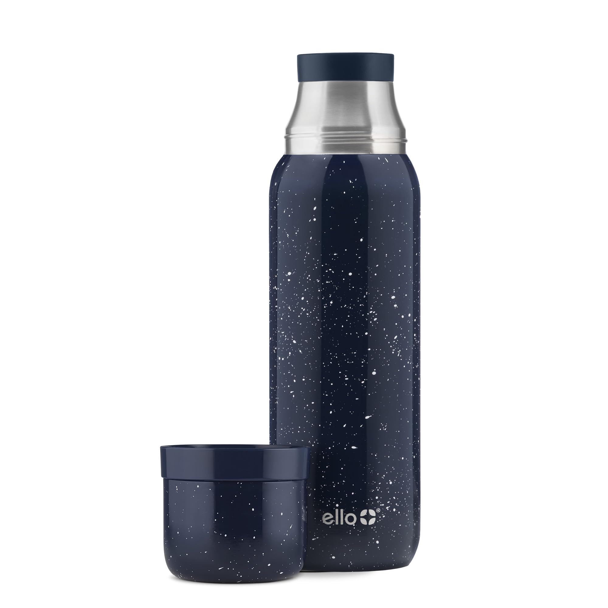 Thermos Ello Therma 946ml Con Aislamiento De Acero Inoxidable, Color Azul - Venta Internacional.