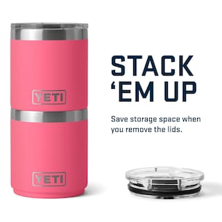Foto 6 | Vaso Yeti Rambler Lowball 2.0 Apilable De 295 Ml Con Tapa, Color Rosa Tropical - Venta Internacional.