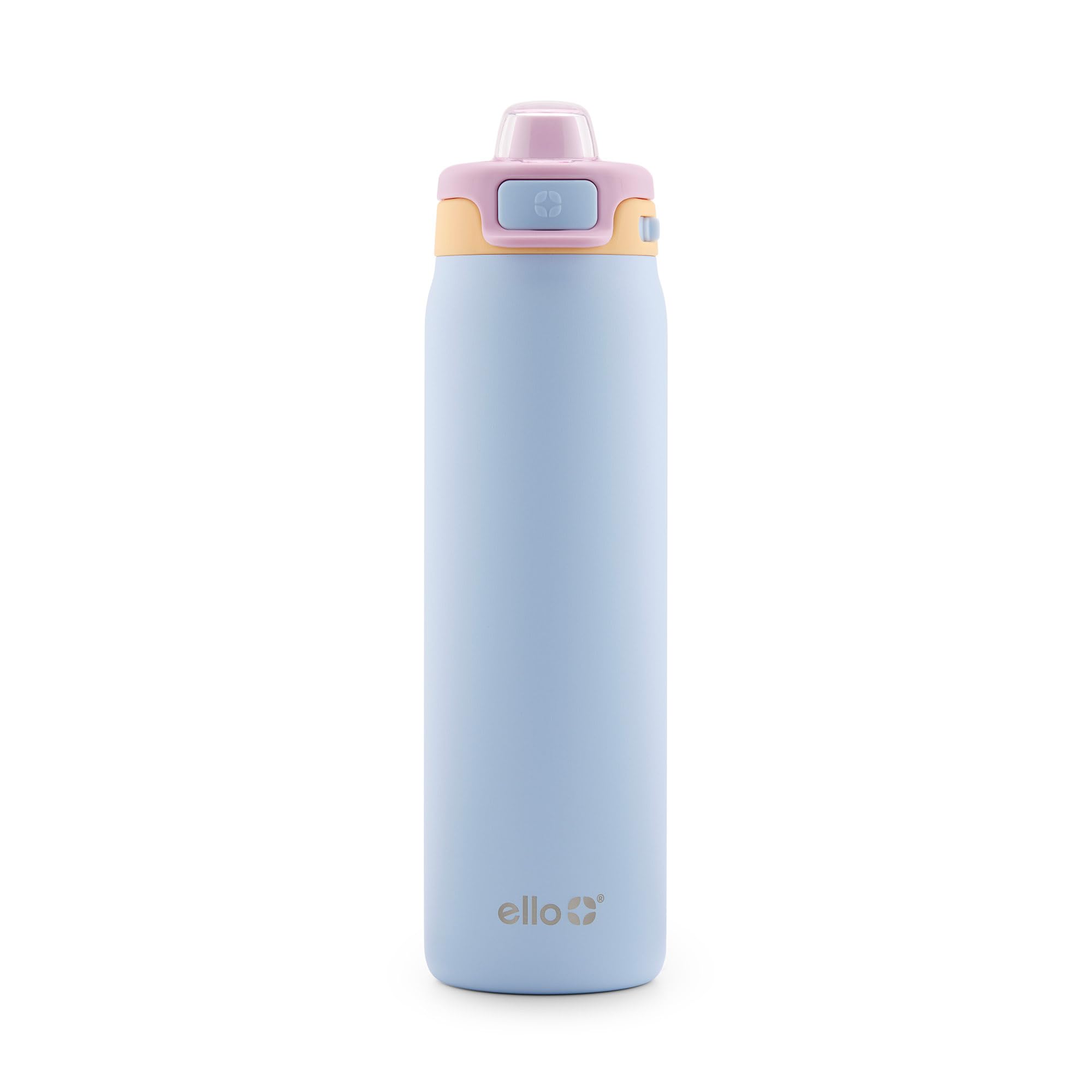 Botella De Agua Ello Pop & Fill De Acero Inoxidable Coastal, 650 Ml - Venta Internacional.
