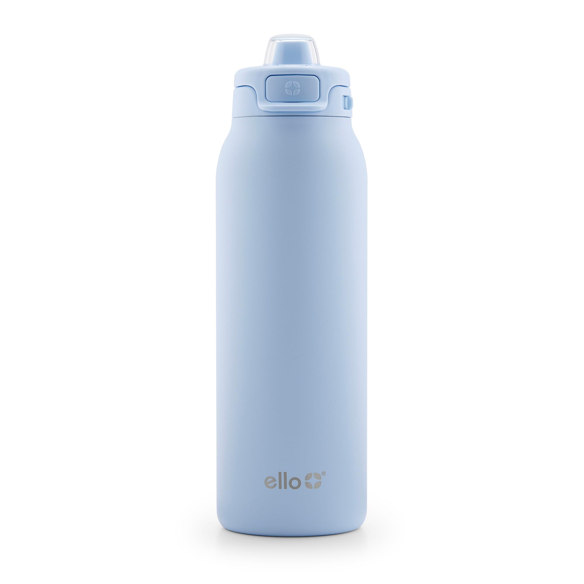 Botella De Agua Ello Pop & Fill De Acero Inoxidable, 946 Ml, Halógena, Azul - Venta Internacional.