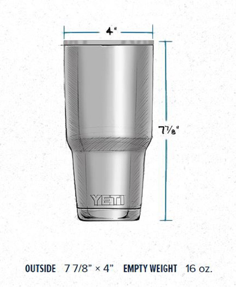 Foto 3 pulgar | Vaso Yeti Rambler De Acero Inoxidable Con Aislamiento Al Vacío De 887 Ml - Venta Internacional.