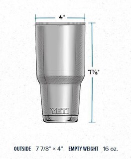 Foto 2 | Vaso Yeti Rambler De Acero Inoxidable Con Aislamiento Al Vacío De 887 Ml - Venta Internacional.