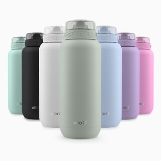 Foto 1 | Botella De Agua Ello Cooper De Acero Inoxidable De 946 Ml Con Salvia - Venta Internacional.