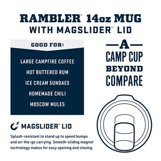 Foto 2 | Taza Yeti Rambler, Apilable, 414 Ml, Con Aislamiento Al Vacío, Inoxidable - Venta Internacional.