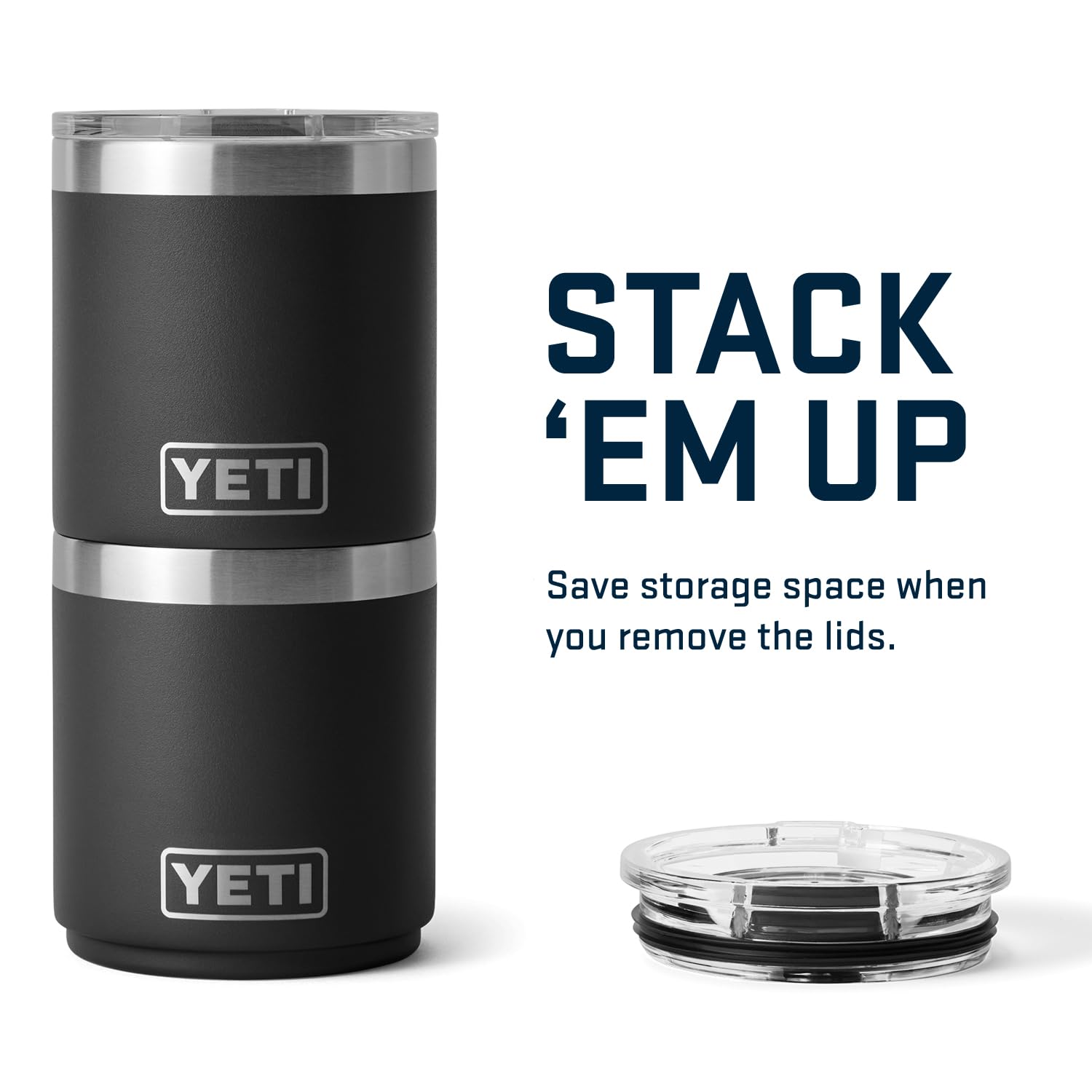Foto 7 pulgar | Vaso Yeti Rambler, 295 Ml, Apilable, Lowball 2.0, Acero Inoxidable - Venta Internacional.