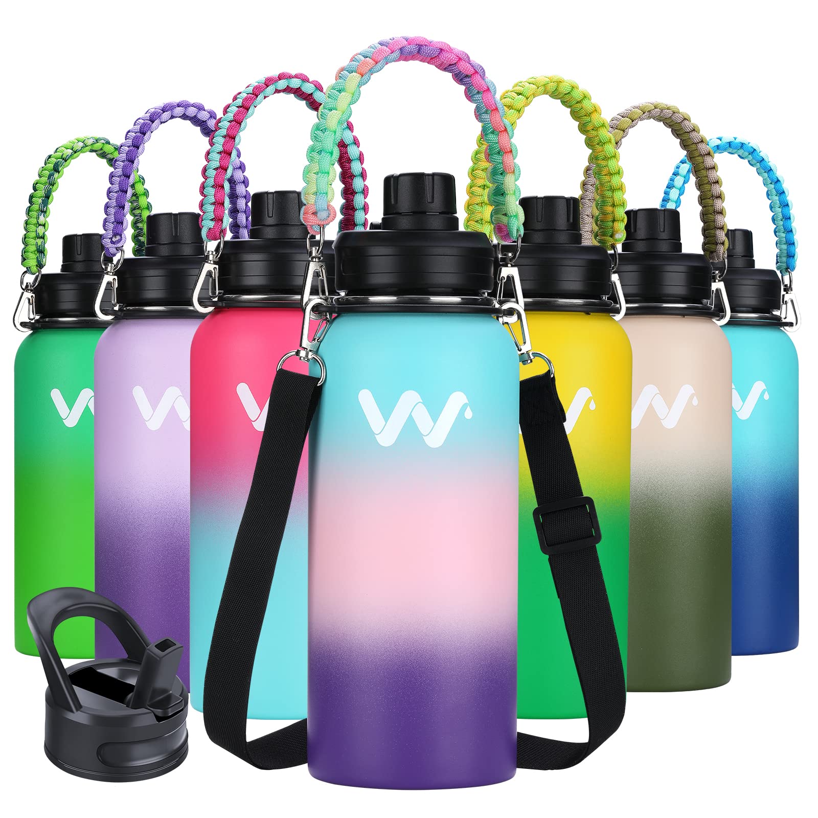 Foto 2 pulgar | Botella De Agua Werewolves Con Aislamiento De Acero Inoxidable 946 Ml - Venta Internacional.