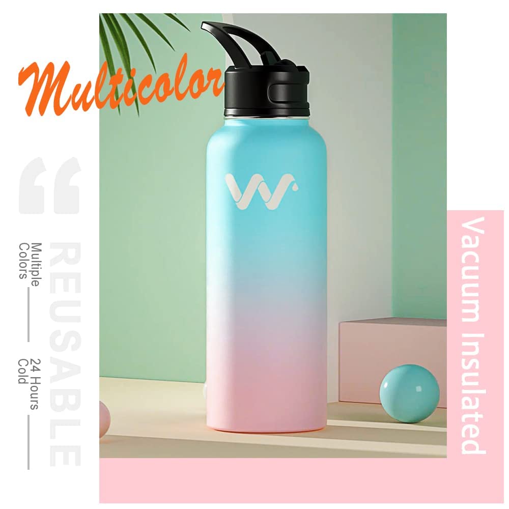 Foto 8 pulgar | Botella De Agua Werewolves Con Aislamiento De Acero Inoxidable De 710 Ml - Venta Internacional.