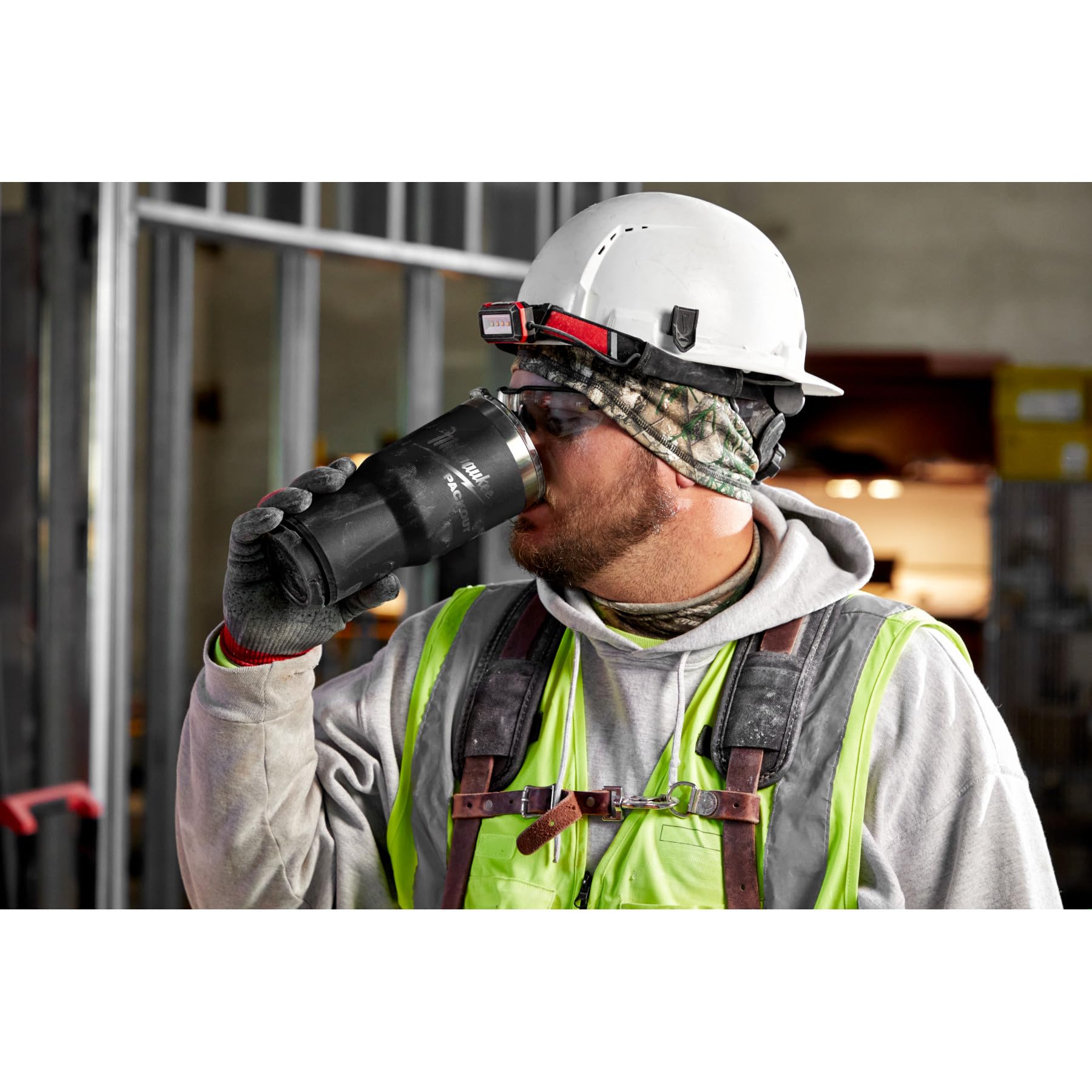 Foto 4 pulgar | Vaso Aislante Milwaukee Packout 890 Ml (negro) - Venta Internacional.