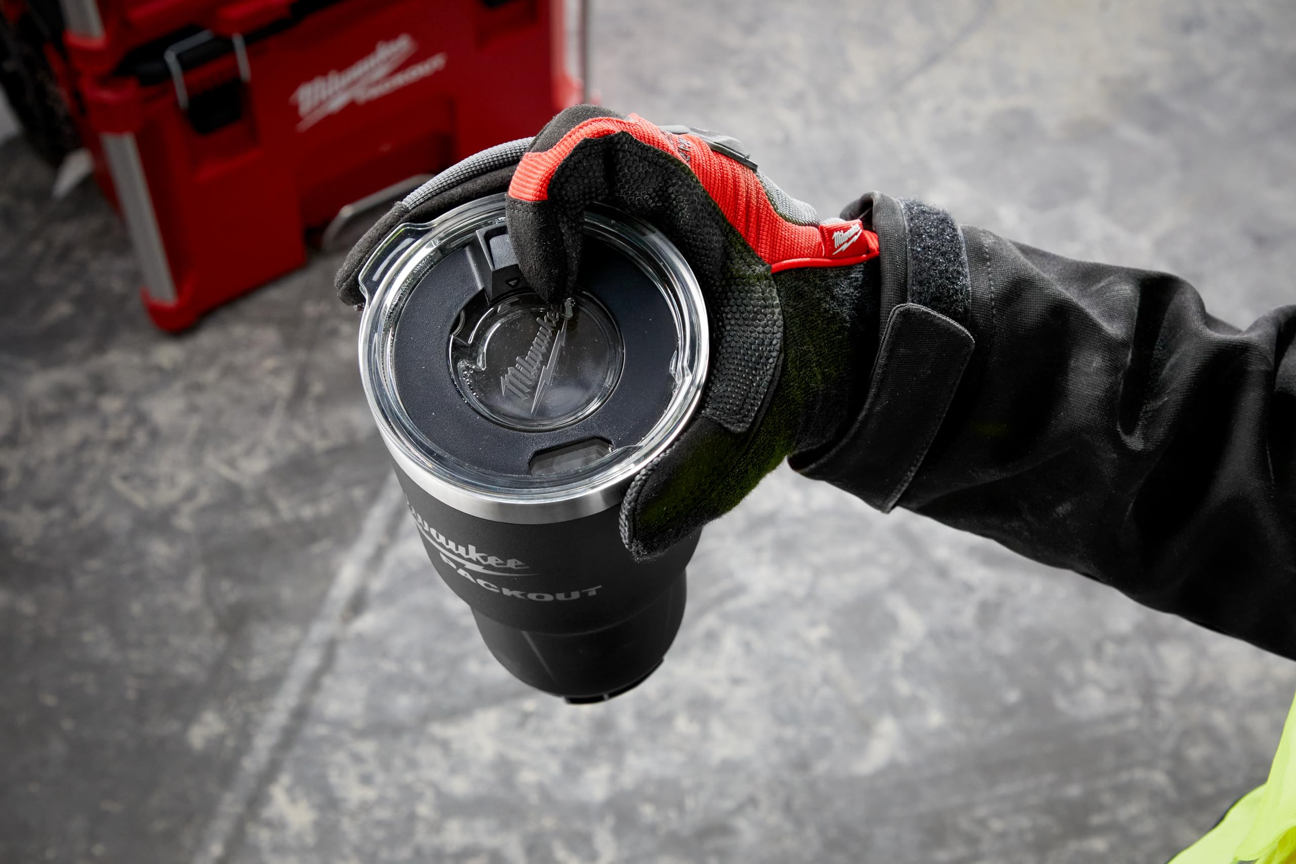 Foto 5 pulgar | Vaso Aislante Milwaukee Packout 890 Ml (negro) - Venta Internacional.