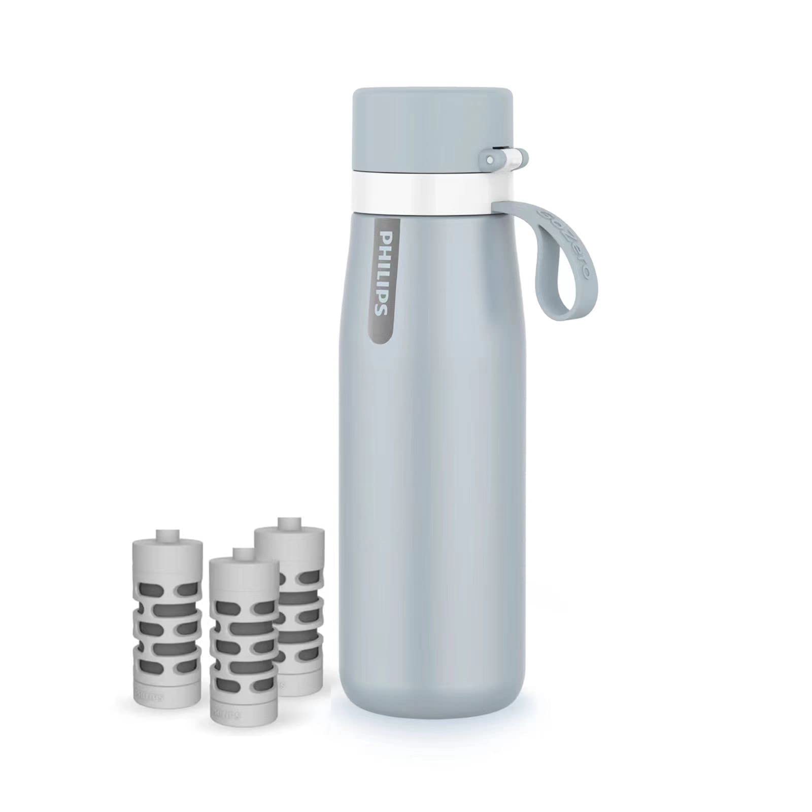 Foto 2 pulgar | Botella De Agua Filtrada Philips De Acero Inoxidable Aislante 550 Ml - Venta Internacional.