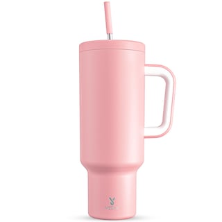 Foto 1 | Vaso Meoky De 1,5 L Con Asa, Tapa Y Pajita De Acero Inoxidable - Venta Internacional.