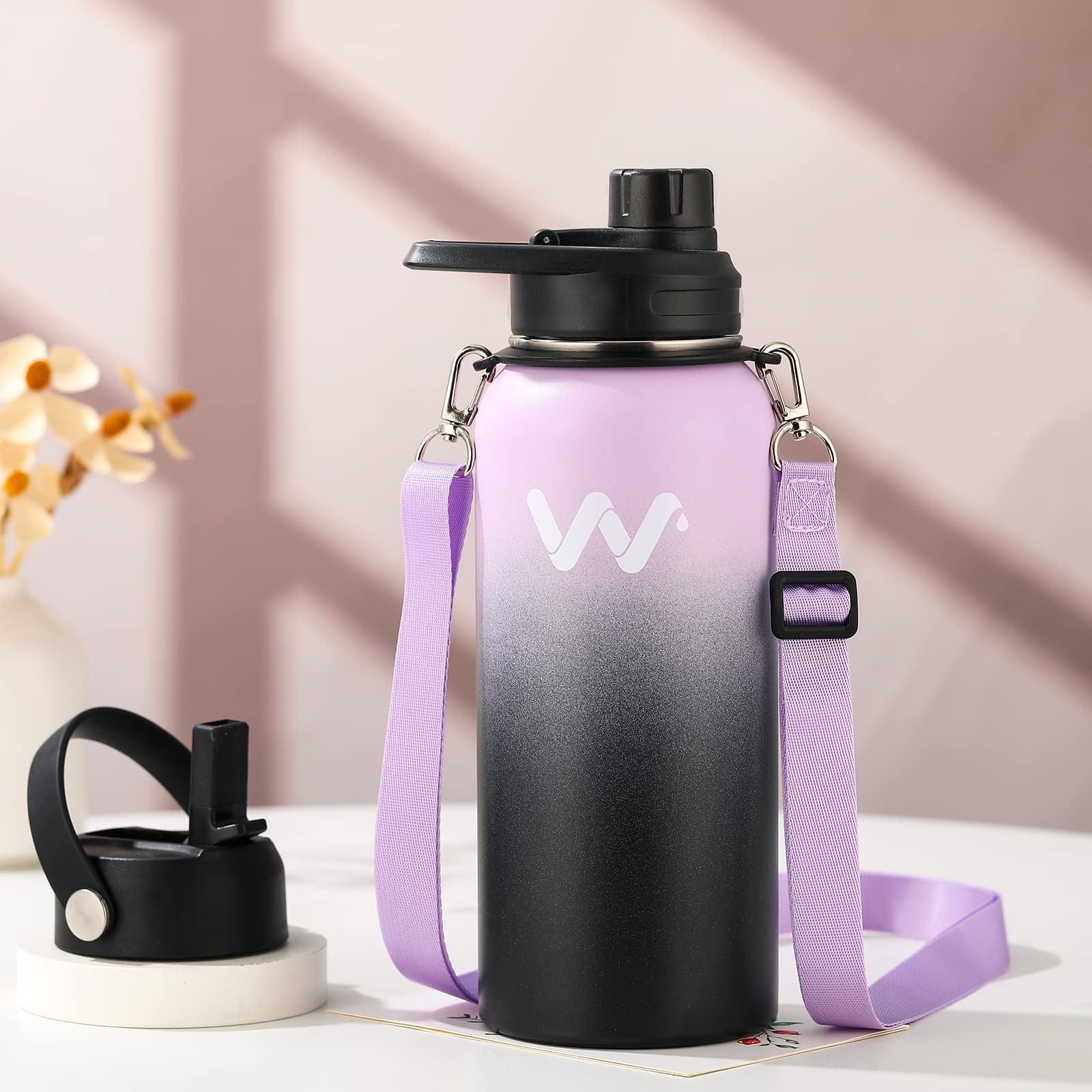 Foto 7 pulgar | Botella De Agua Werewolves Con Aislamiento De Acero Inoxidable De 700 Ml - Venta Internacional.