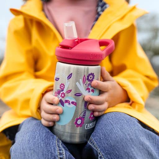 Foto 4 | Botella De Agua Camelbak Eddy+ Kids Con Válvula De Mordida Y Pajitas, Paquete De 4 - Venta Internacional.