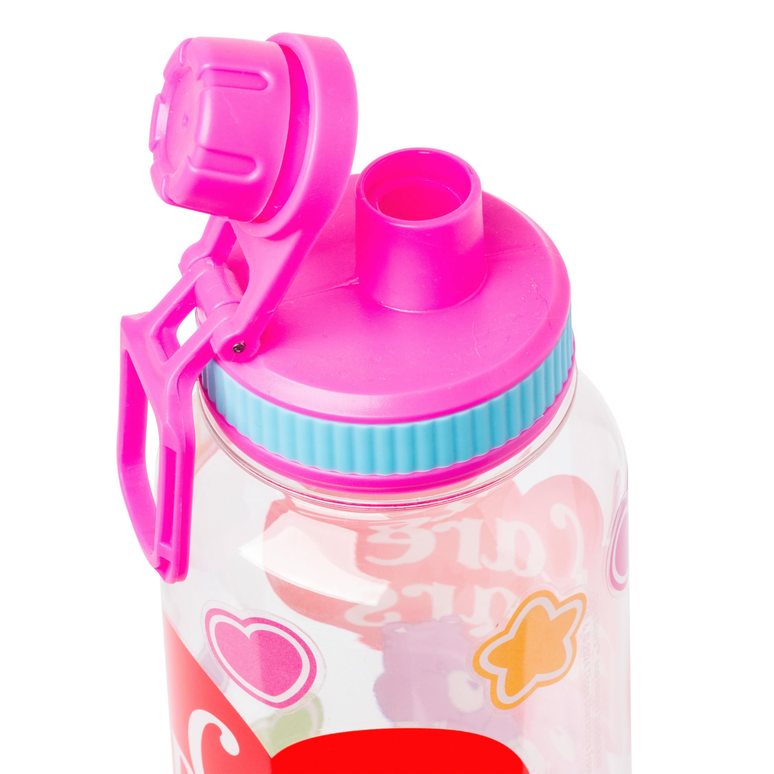 Foto 4 | Botella De Plástico Silver Buffalo Care Bears De 32 Ml Con Juego De Pegatinas - Venta Internacional.