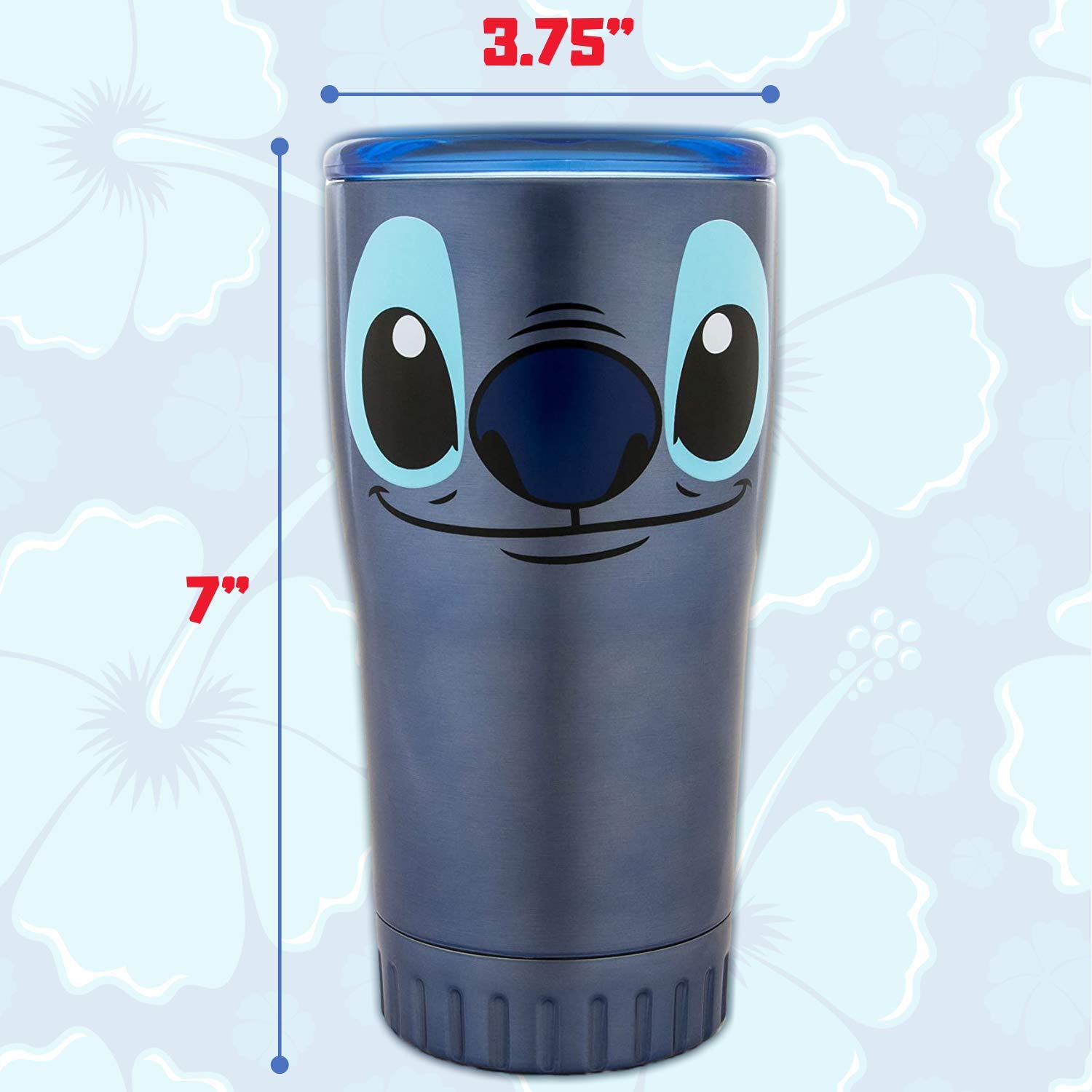 Foto 3 pulgar | Taza De Viaje Silver Buffalo Lilo And Stitch De Acero Inoxidable, 600 Ml - Venta Internacional.