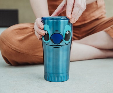 Foto 4 | Taza De Viaje Silver Buffalo Lilo And Stitch De Acero Inoxidable, 600 Ml - Venta Internacional.