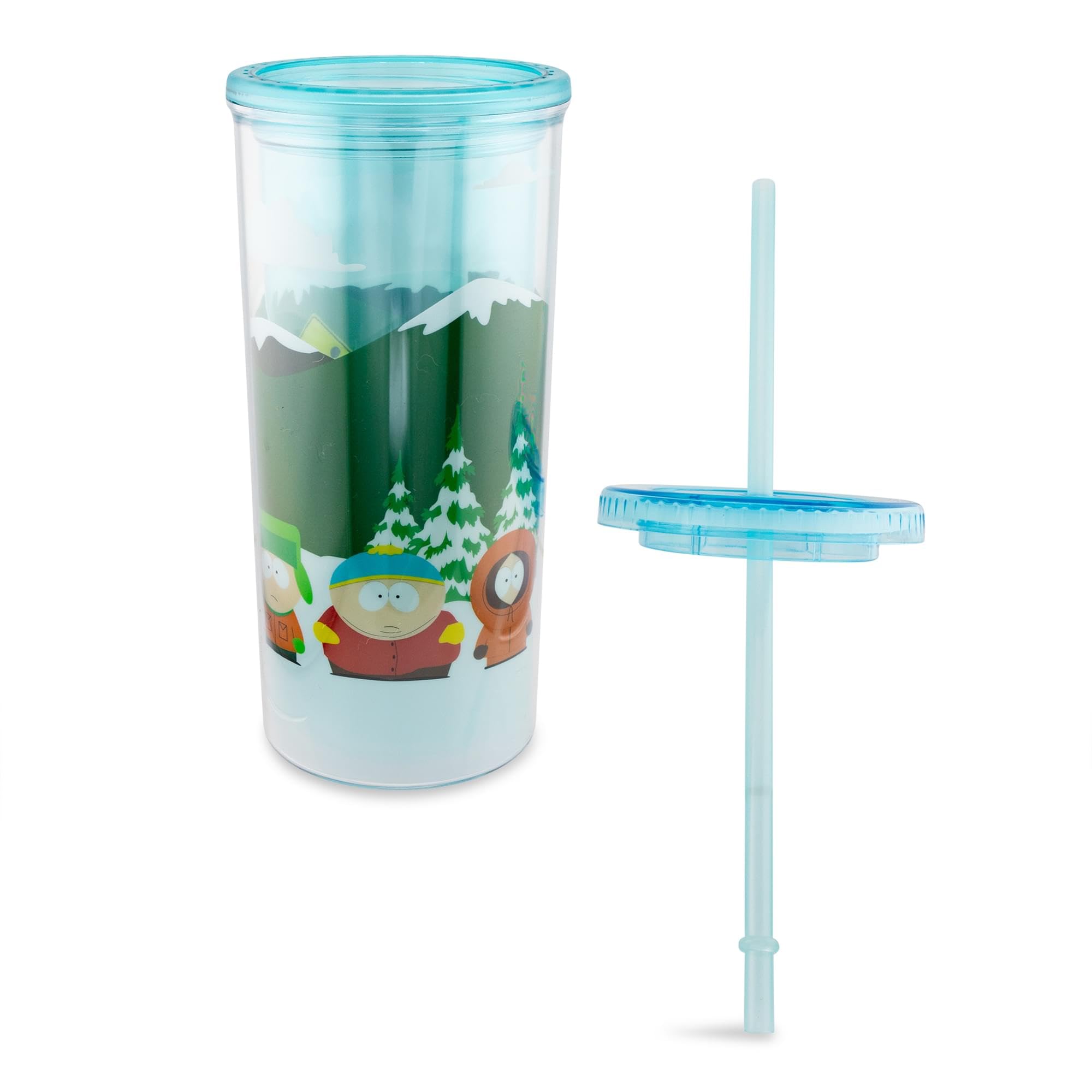 Foto 5 pulgar | Parada De Autobús Carnival Cup Silver Buffalo South Park, 600 Ml - Venta Internacional.