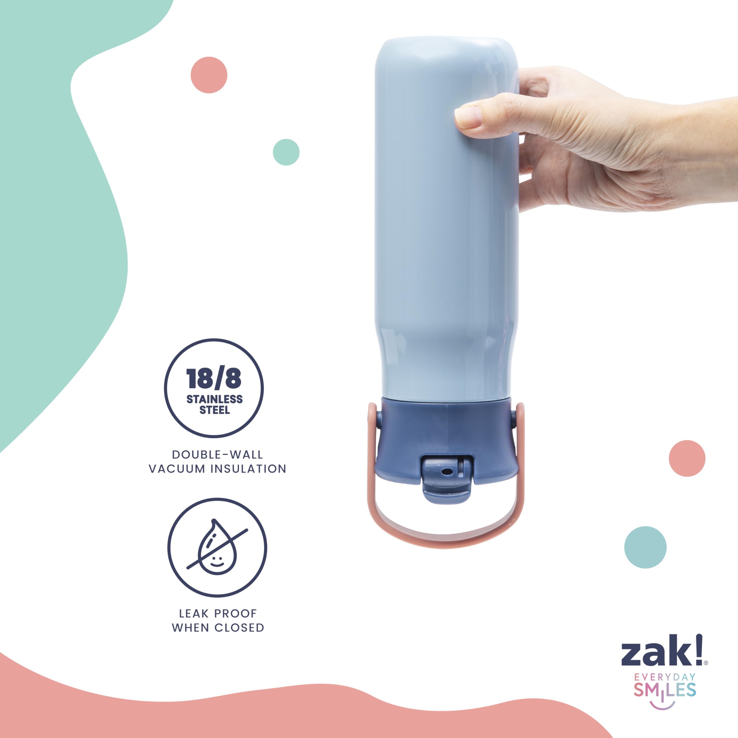 Foto 5 pulgar | Botella De Agua Harmony Disney Stitch De Zak Designs, 600 Ml - Venta Internacional.