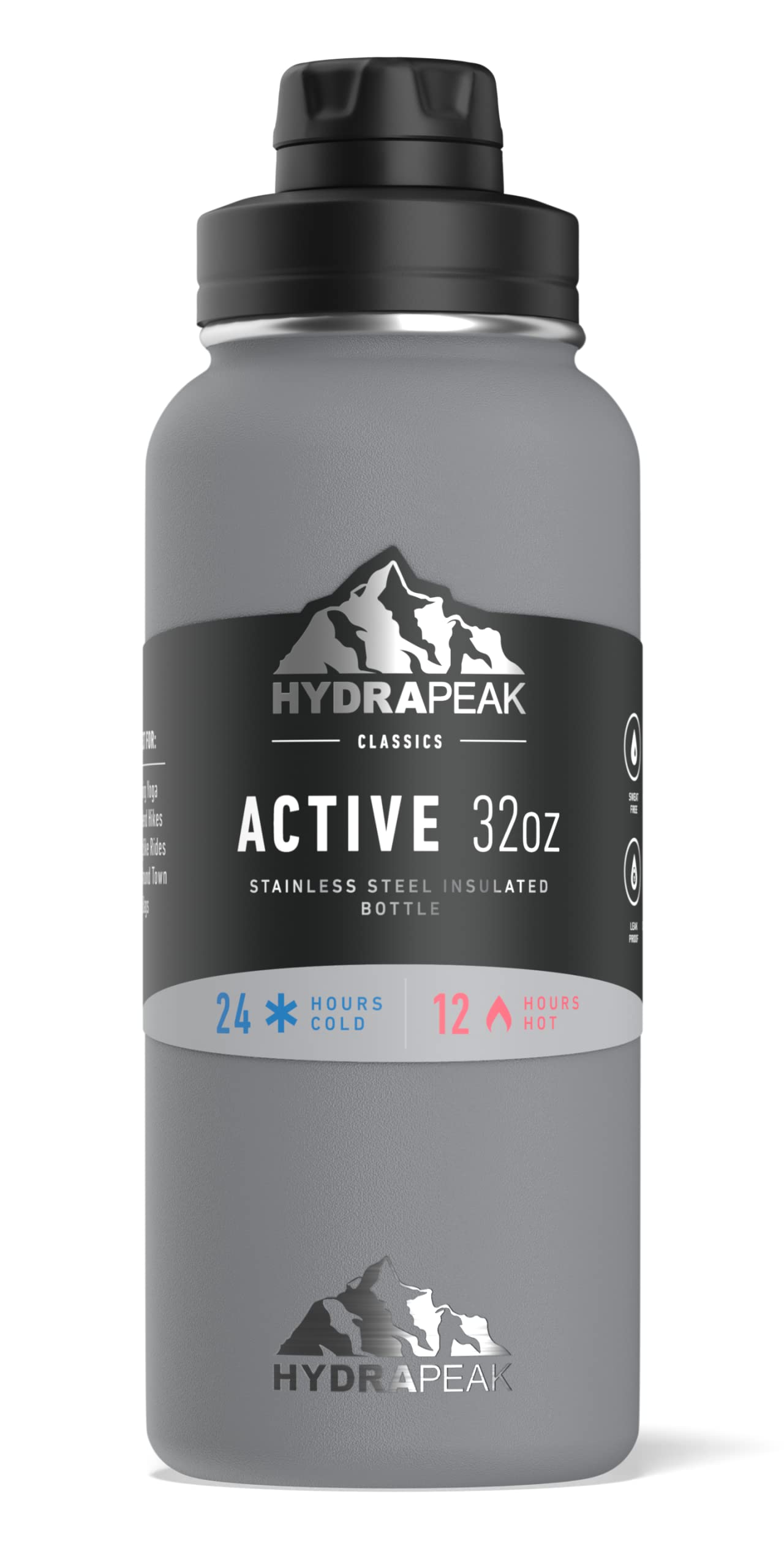 Foto 4 pulgar | Botella De Agua Hydrapeak Con Aislamiento De 950 Ml Con Tapa De Acero Inoxidable - Venta Internacional.