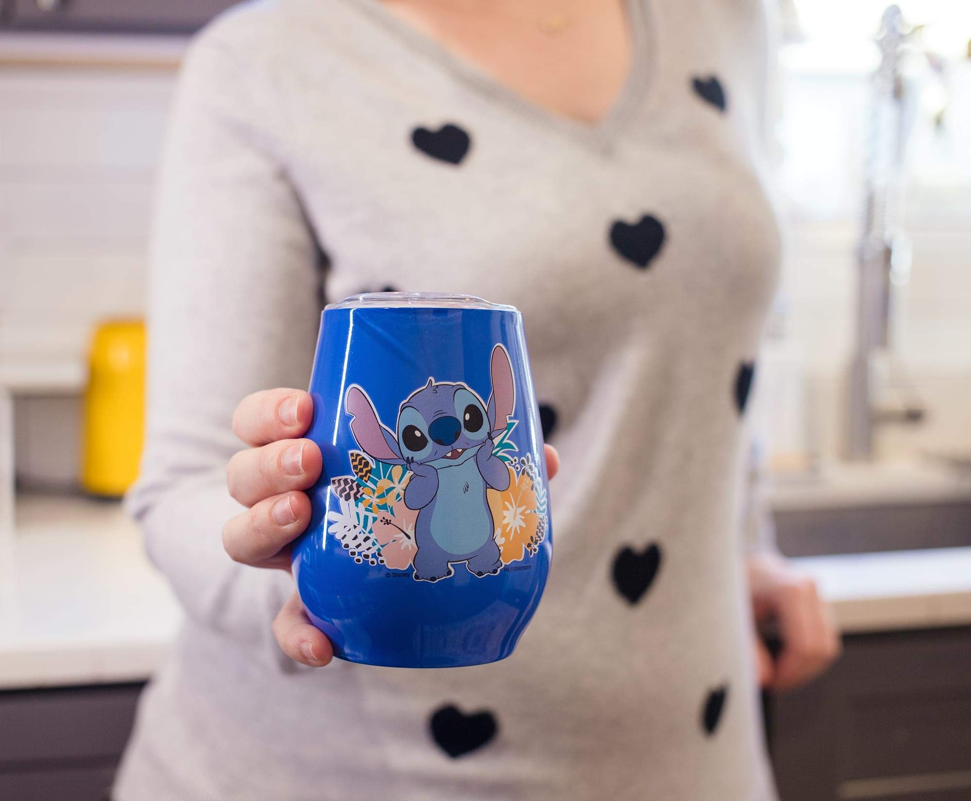 Foto 4 | Vaso Térmico Silver Buffalo Disney Lilo & Stitch 300 Ml - Venta Internacional