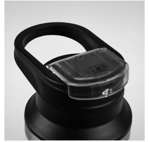 Foto 3 pulgar | Termo de Acero Inoxidable Xtellar Negro 500 ml Antiderrame