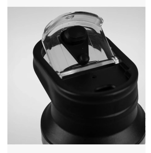 Foto 4 pulgar | Termo de Acero Inoxidable Xtellar Negro 500 ml Antiderrame