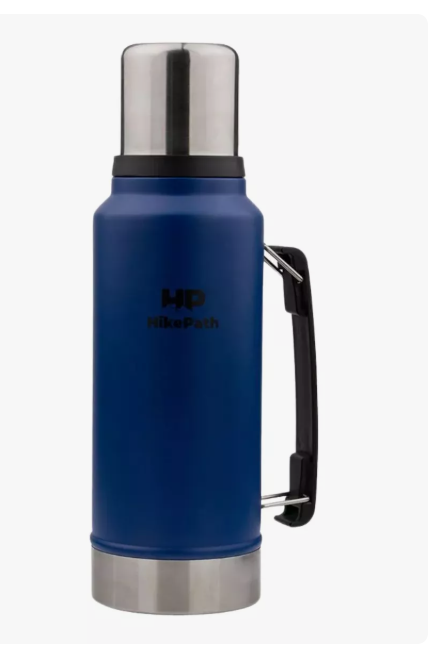 Termo Xtellar de Acero Inoxidable Azul Oscuro 1 L