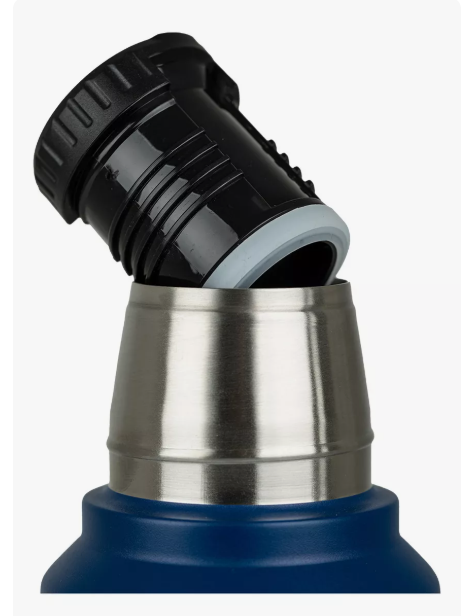 Foto 3 | Termo Xtellar de Acero Inoxidable Azul Oscuro 1 L