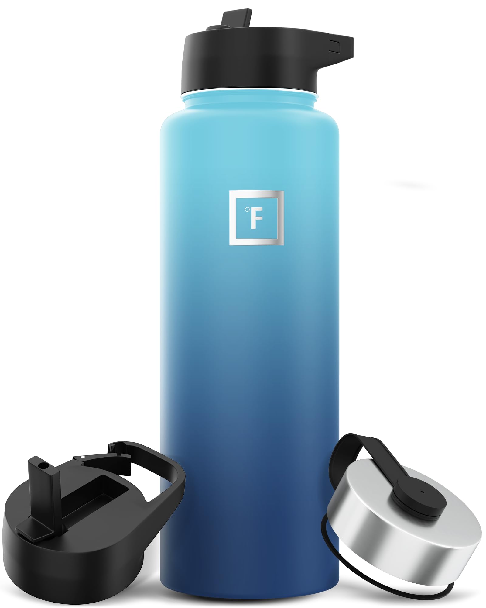 Botella De Agua Iron °flask Para Acampar, Senderismo, 1,2 L, Acero Inoxidable - Venta Internacional.
