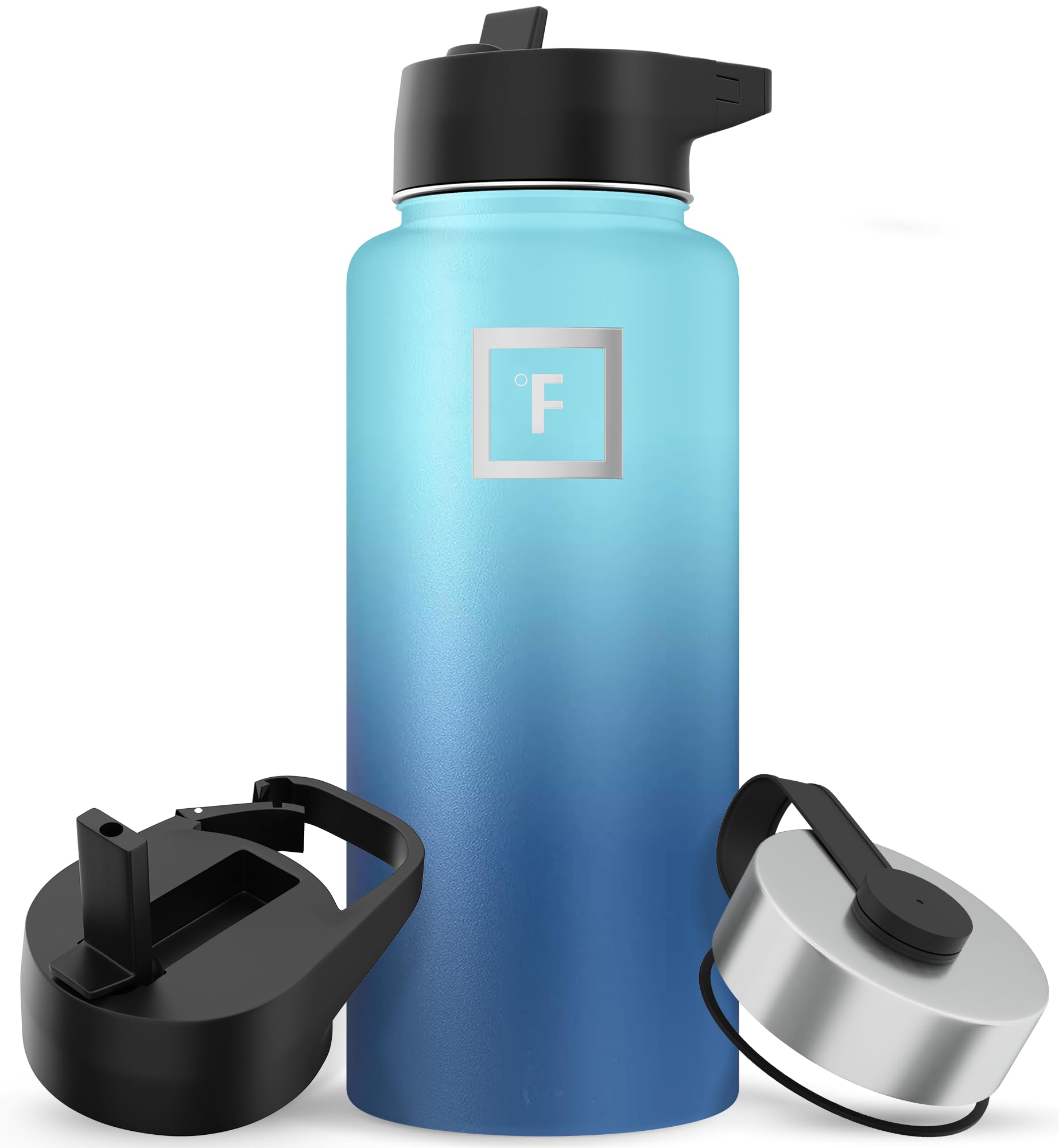 Foto 2 pulgar | Bidón De Hidratación Iron °flask Para Acampar Y Hacer Senderismo, 960 Ml, Azul - Venta Internacional.