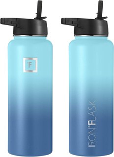 Foto 3 | Bidón De Hidratación Iron °flask Para Acampar Y Hacer Senderismo, 960 Ml, Azul - Venta Internacional.