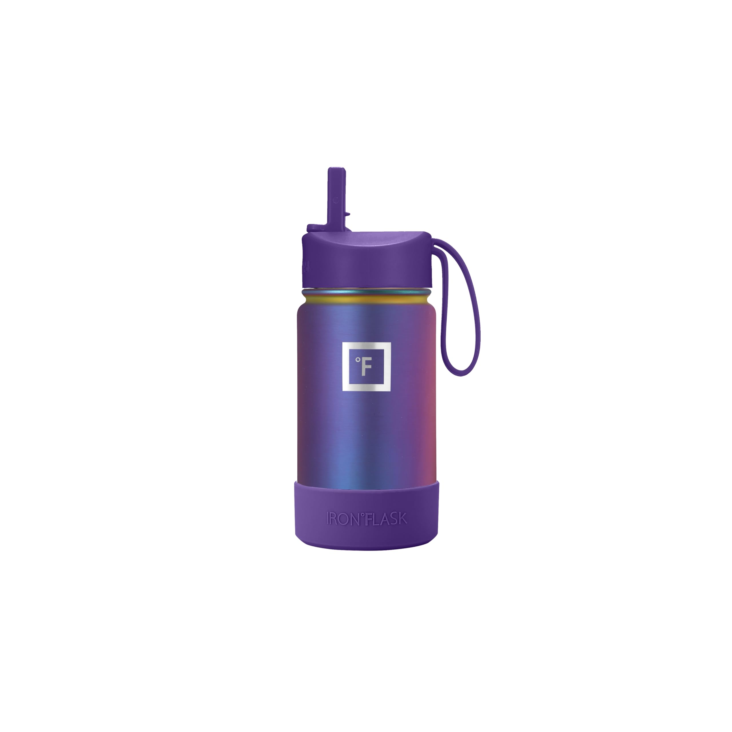 Foto 5 pulgar | Botella De Agua Iron °flask Kids Con Tapa De Pajita 400 Ml Aurora - Venta Internacional.