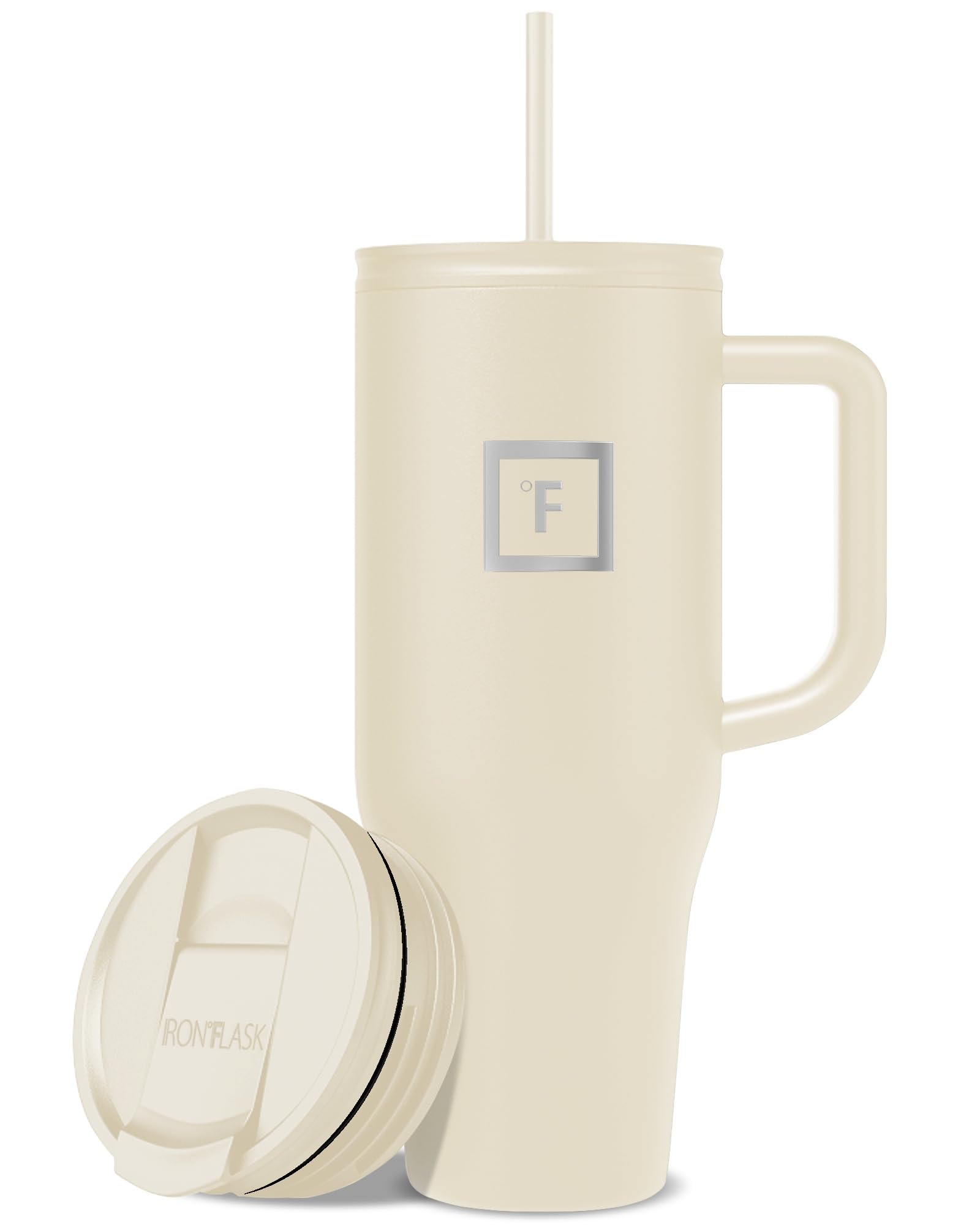 Foto 1 | Taza Aislante Iron °flask Co-pilot Con Pajita Y Tapa Abatible, 1,2 L - Venta Internacional.