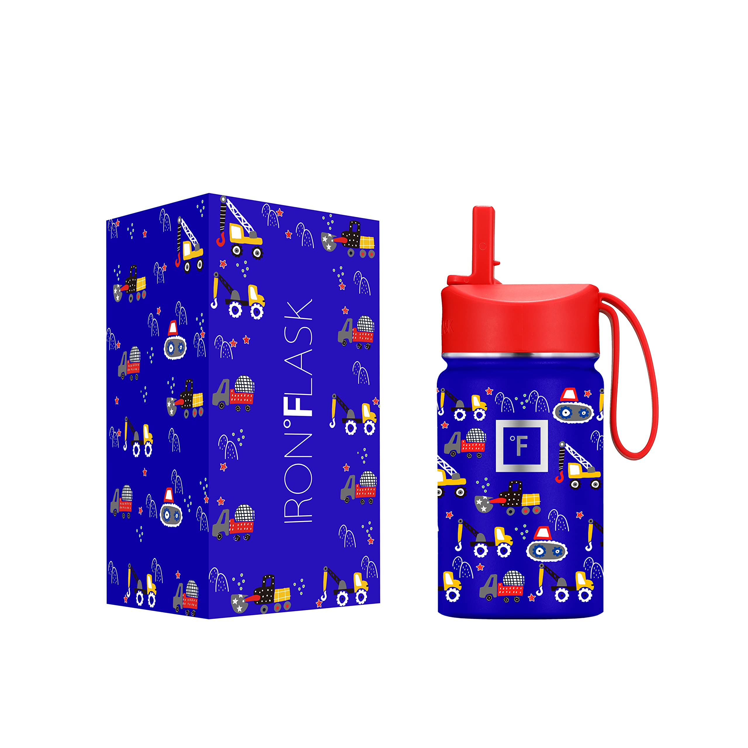 Botella De Agua Iron °flask Kids De 300 Ml Con Aislamiento Al Vacío - Venta Internacional.
