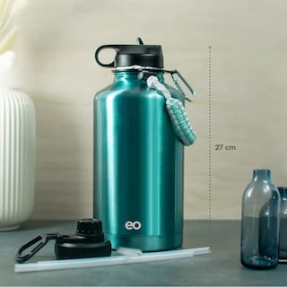 Foto 3 | Botella De Agua Térmica Frío Y Calor 2lt Eo Safe Imports Esi-14229-1 Verde